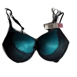 Vassarette 36D Lace Push Up Bra